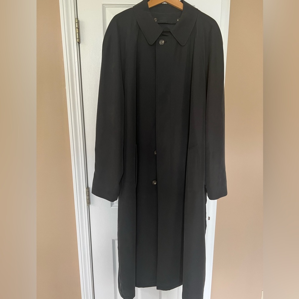 Black Long Coat for men Sz 46L